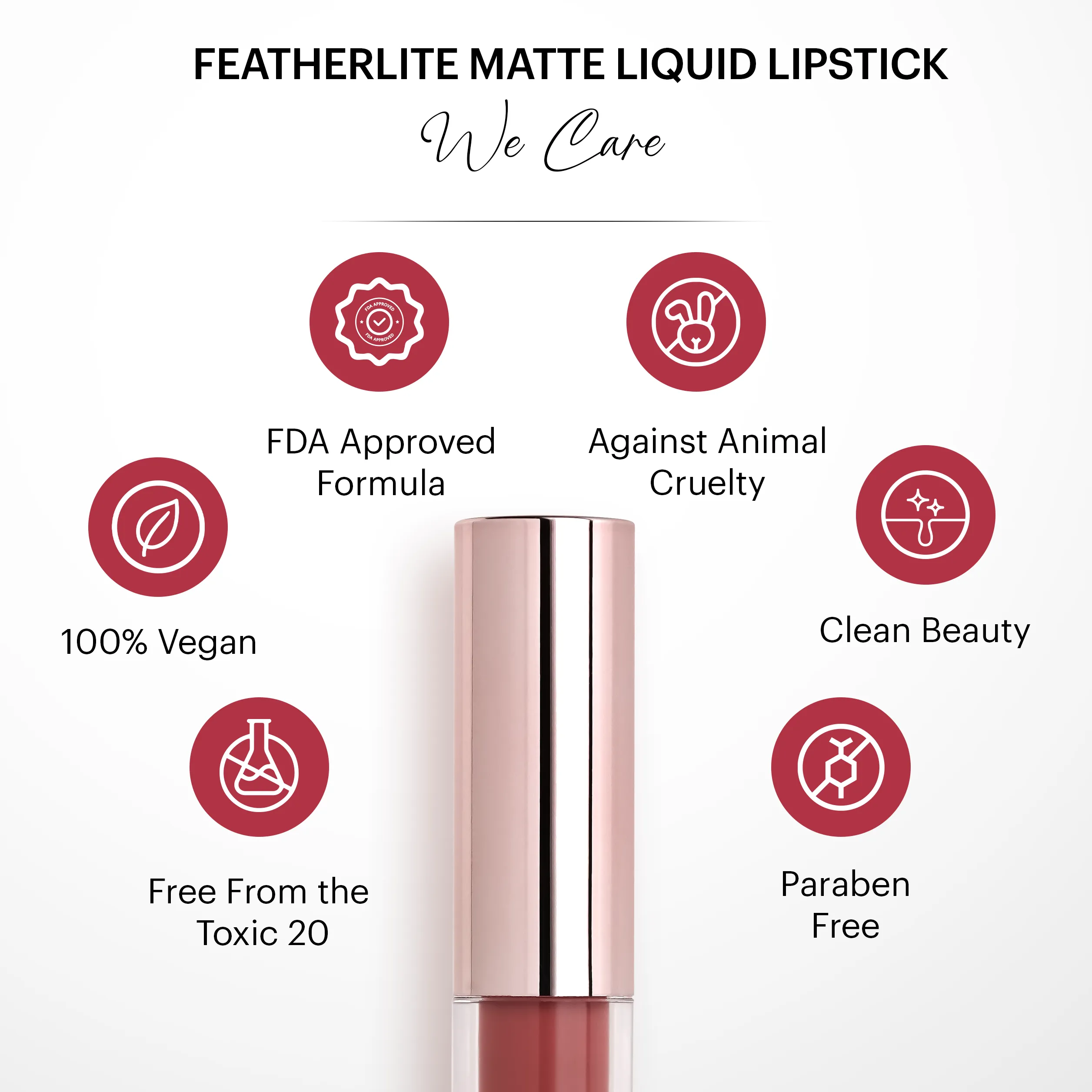 Core-Color Trio Set: Pack-of-Three Featherlites Liquid Lipsticks