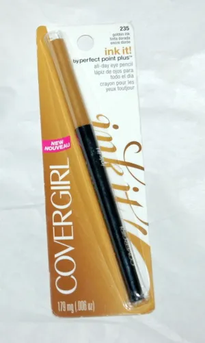 COVERGIRL Ink It All-Day Eye Pencil Eyeliner 235 Golden Ink