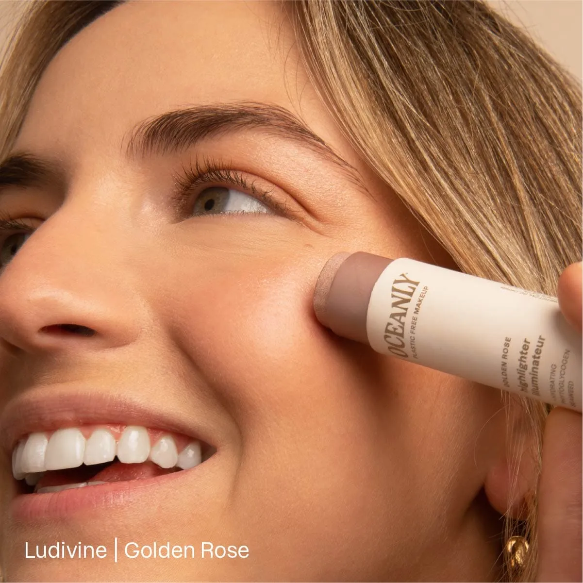 Cream Highlighter Stick : Oceanly – Makeup