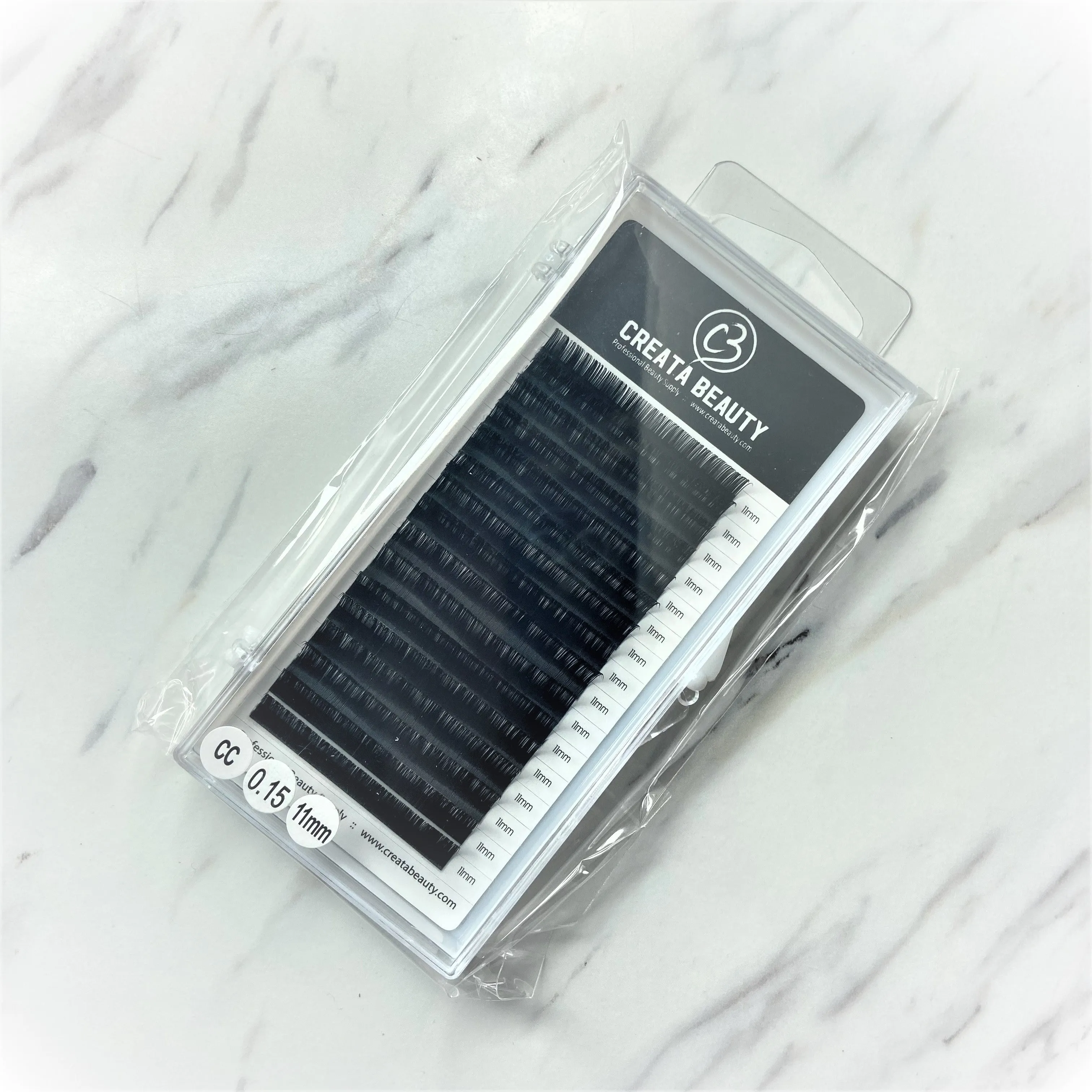 Creata Beauty Signature Classic CC-Curl Lash Tray - 0.15mm