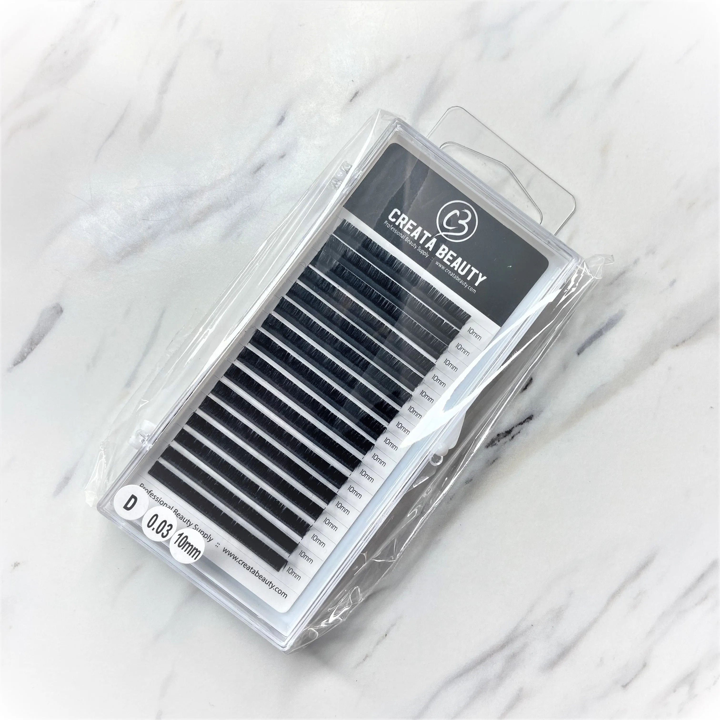Creata Beauty Signature D-Curl Lash Tray - 0.03mm
