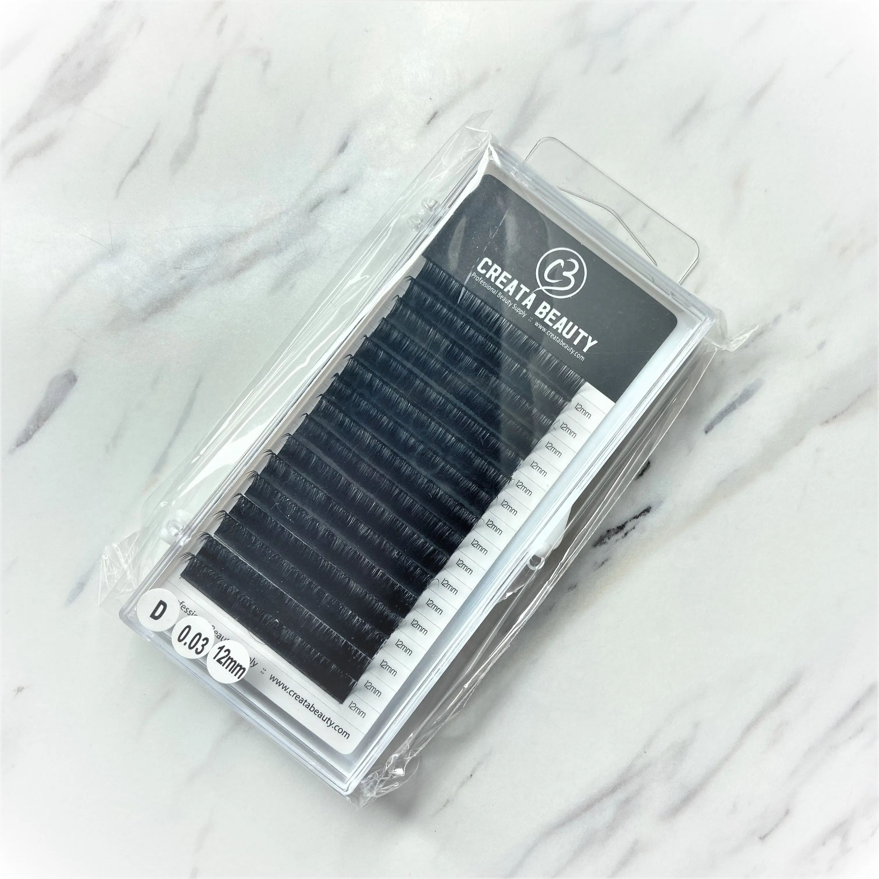 Creata Beauty Signature D-Curl Lash Tray - 0.03mm