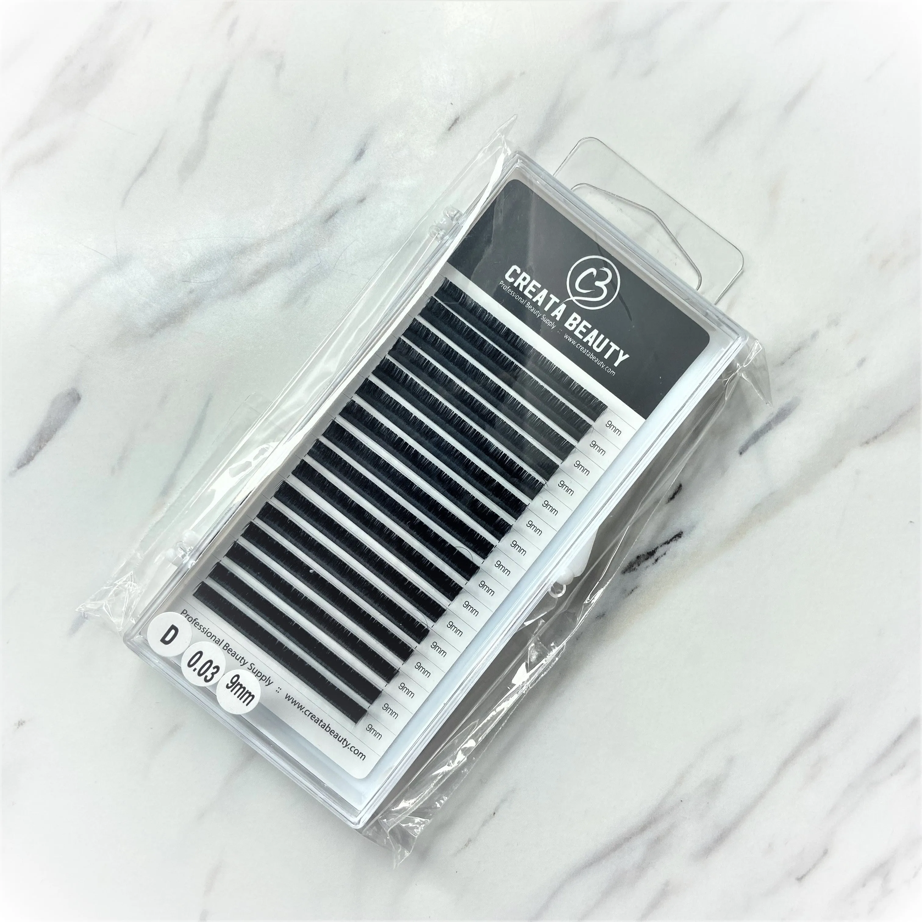 Creata Beauty Signature D-Curl Lash Tray - 0.03mm