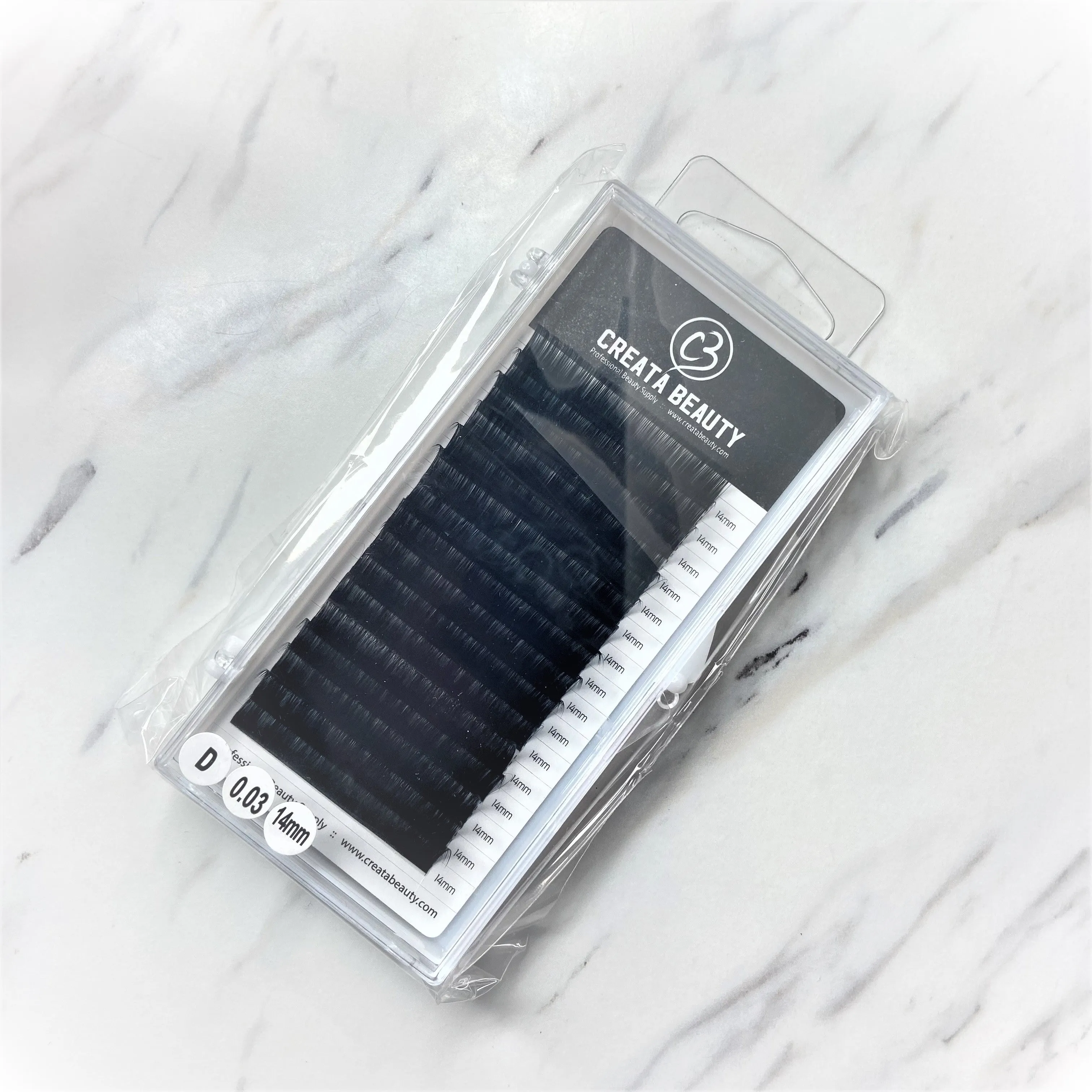 Creata Beauty Signature D-Curl Lash Tray - 0.03mm