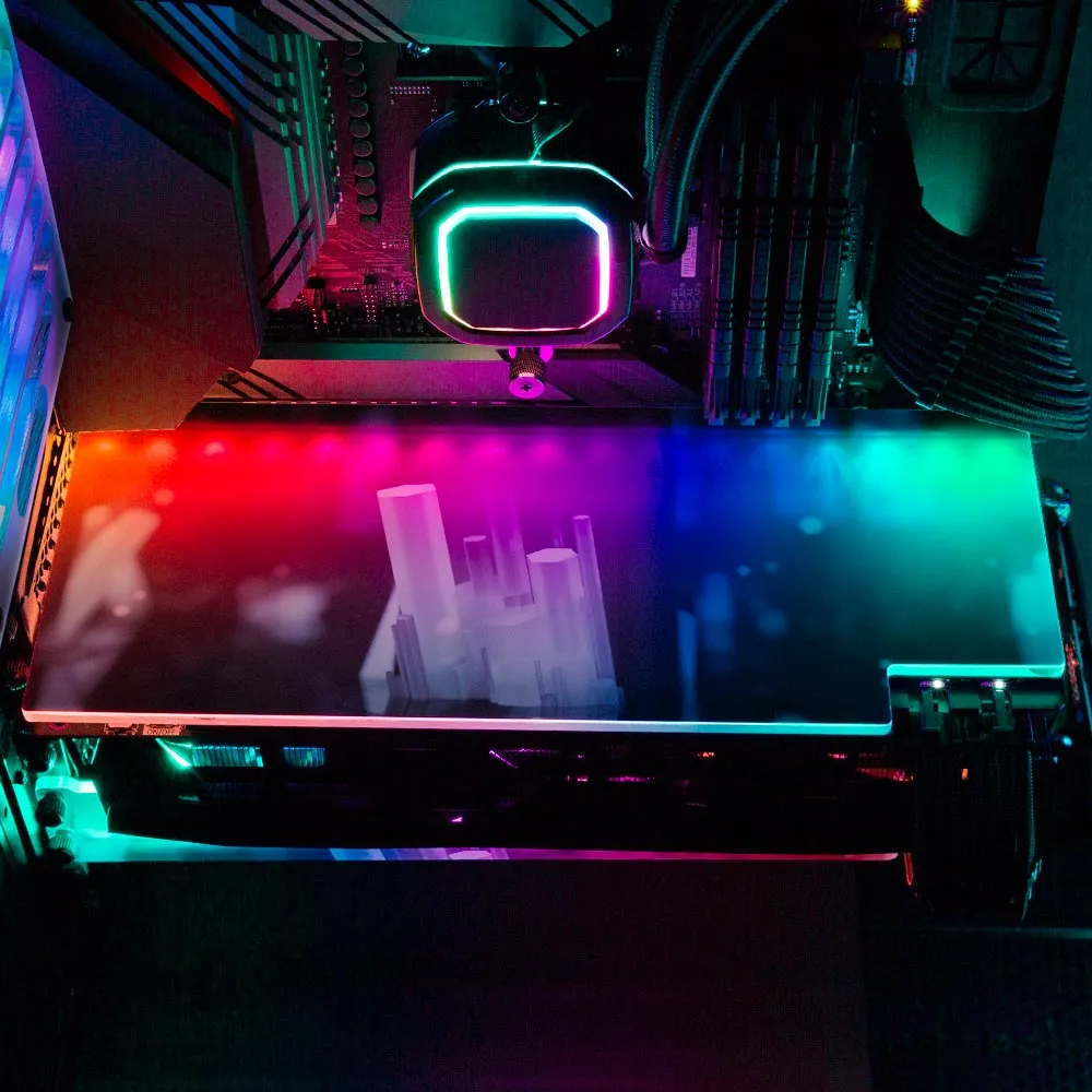 Crystal Line RGB GPU Backplate