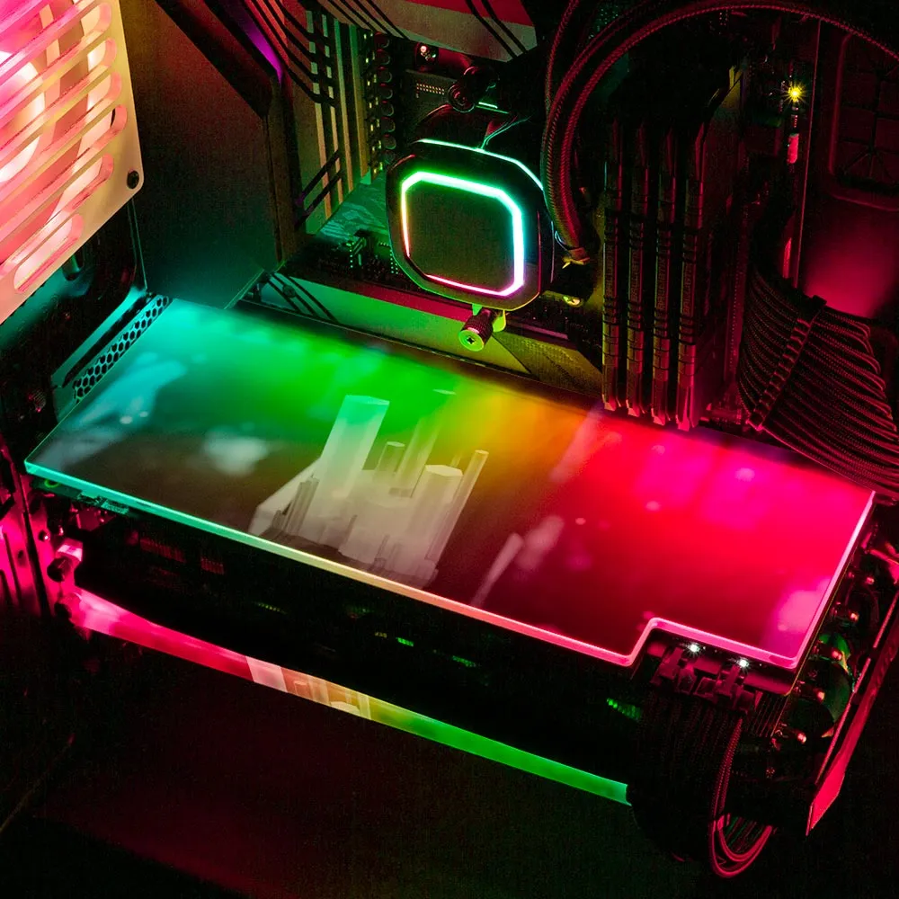 Crystal Line RGB GPU Backplate