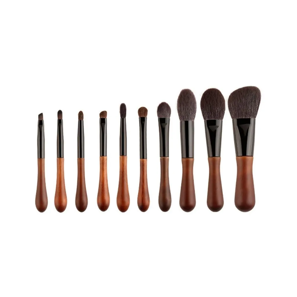 CSCDD 10pcs Makeup Brushes Set Beauty Tools Loose Powder Brushes Blush Brushes Beauty Tools Makeup