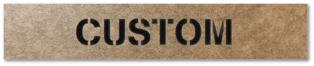 Custom Oilboard Stencil