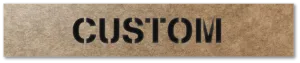 Custom Oilboard Stencil