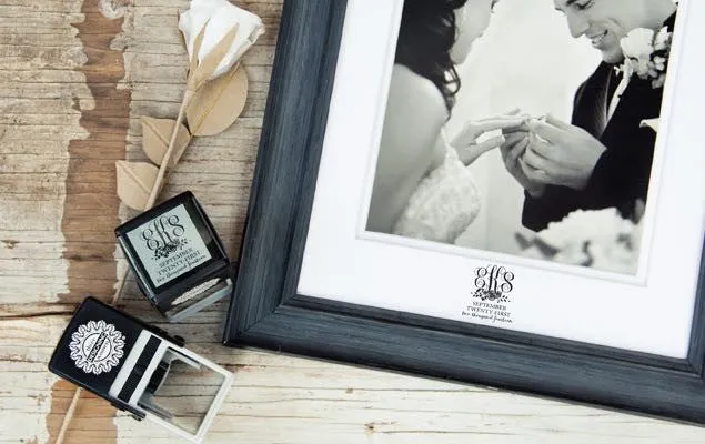 Custom Wedding Stamp CSW10012