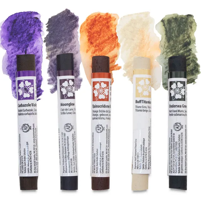Daniel Smith Extra Fine Watercolor Sticks - Enhanced Secondary Mixing Palette Set of 5