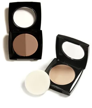 Danyel' Tawny Beige/Soft Beige Duo Compact Cream Foundation & Translucent Pressed Powder