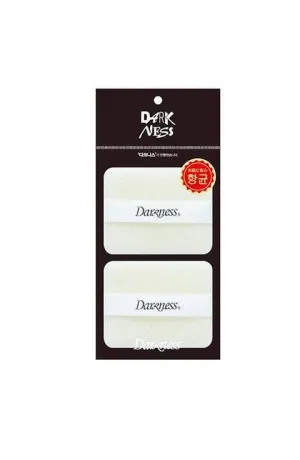 [DARKNESS] Premium Square Flocky Puff-2Pcs