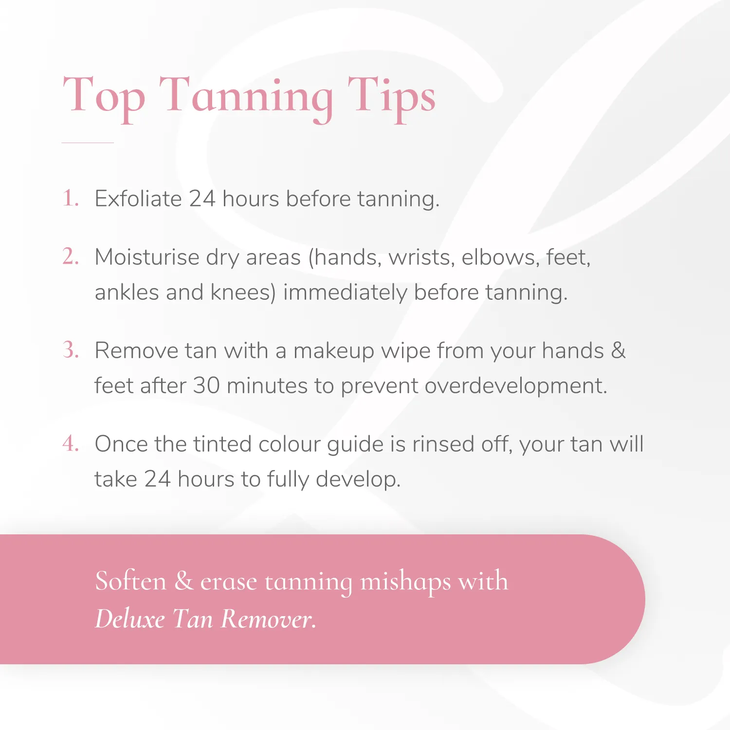 Deluxe Tan Remover