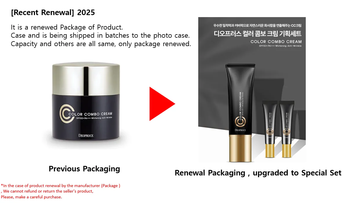DEOPROCE Color Combo CC Cream 40g SPF50 PA 