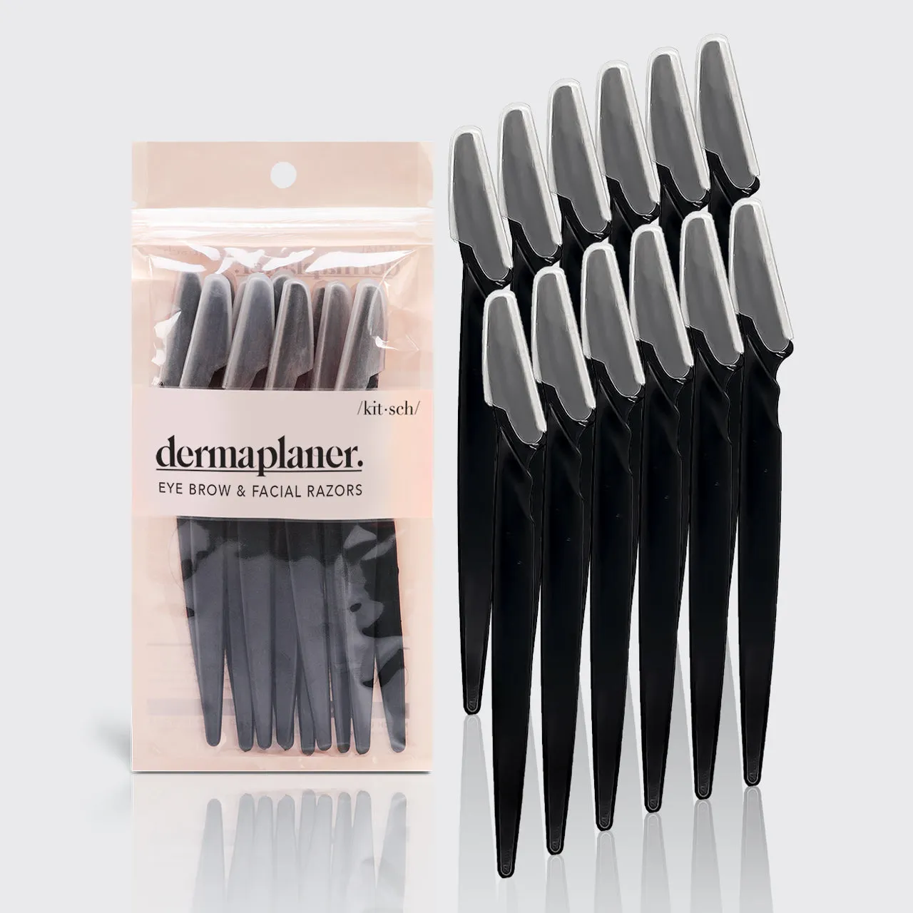 Dermaplaner & Eyebrow Razor (12 pack) - Black
