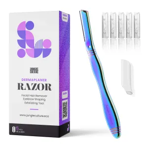 Dermaplaner - Reusable Metal Eyebrow Razor / Shaper