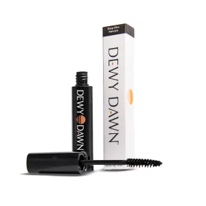 DEWY DAWN Deep Dive Mascara, Hydrolyzed Collagen and Keratin Enriched, Enhances Volume, Strengthens and Protects, Smudge-Free, Long Lasting
