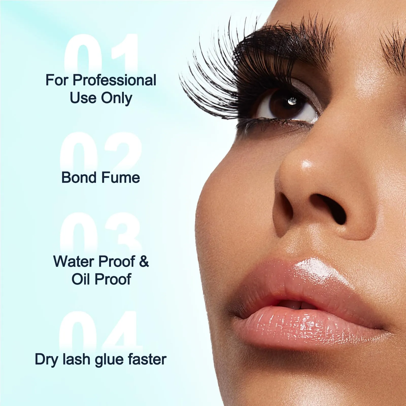 DF touchjoy Lash Primer for Eyelash Extensions, Longer Retention Clean Oil & Dust of Lashes, Lash Extension Primer Reduce Eye Irritation Professional Eyelash Supplies 15ml