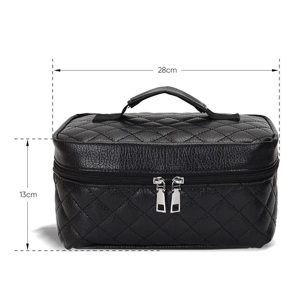 Diamond Leather Bag - Large
