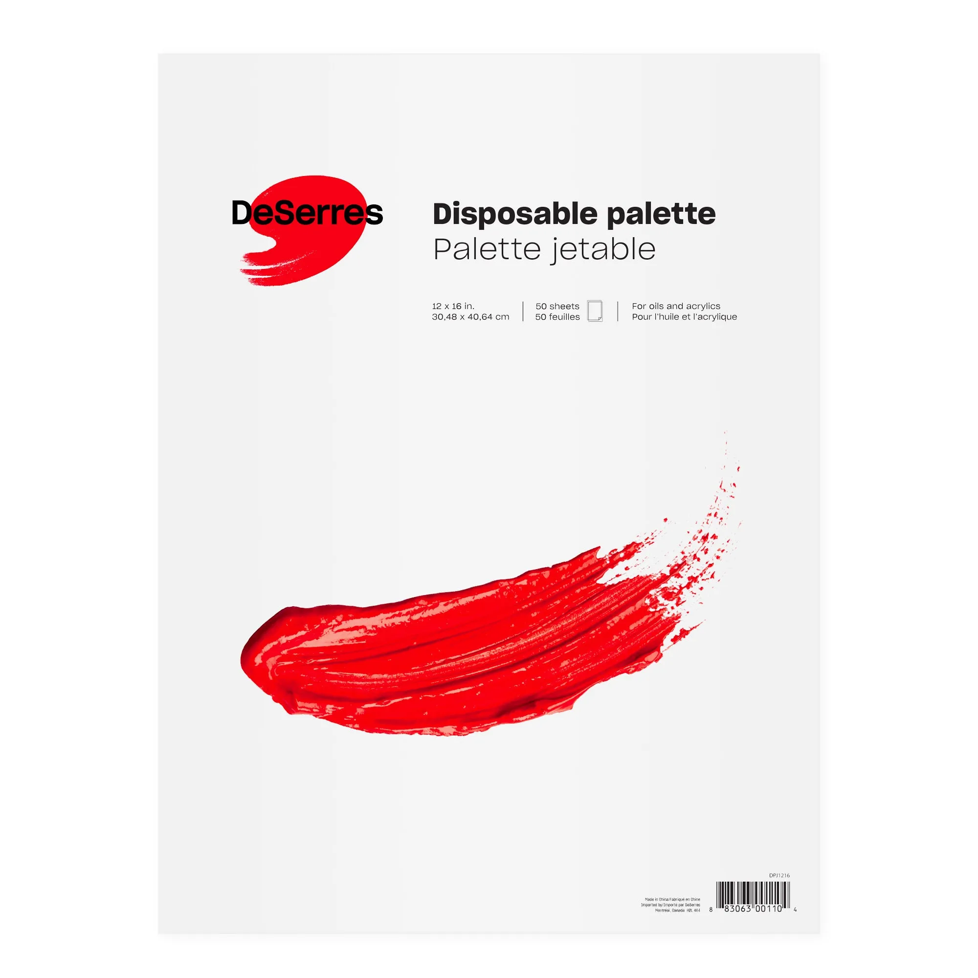 Disposable Paper Palette