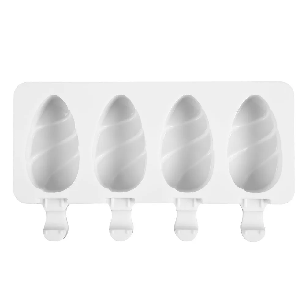 DIY Ice Cream Mold Handmade Conjoined Ice Cream Mold Multi-style Silicone