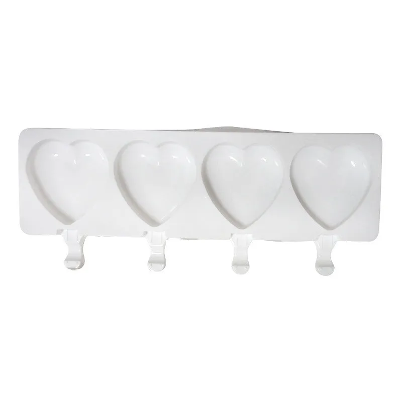 DIY Ice Cream Mold Handmade Conjoined Ice Cream Mold Multi-style Silicone