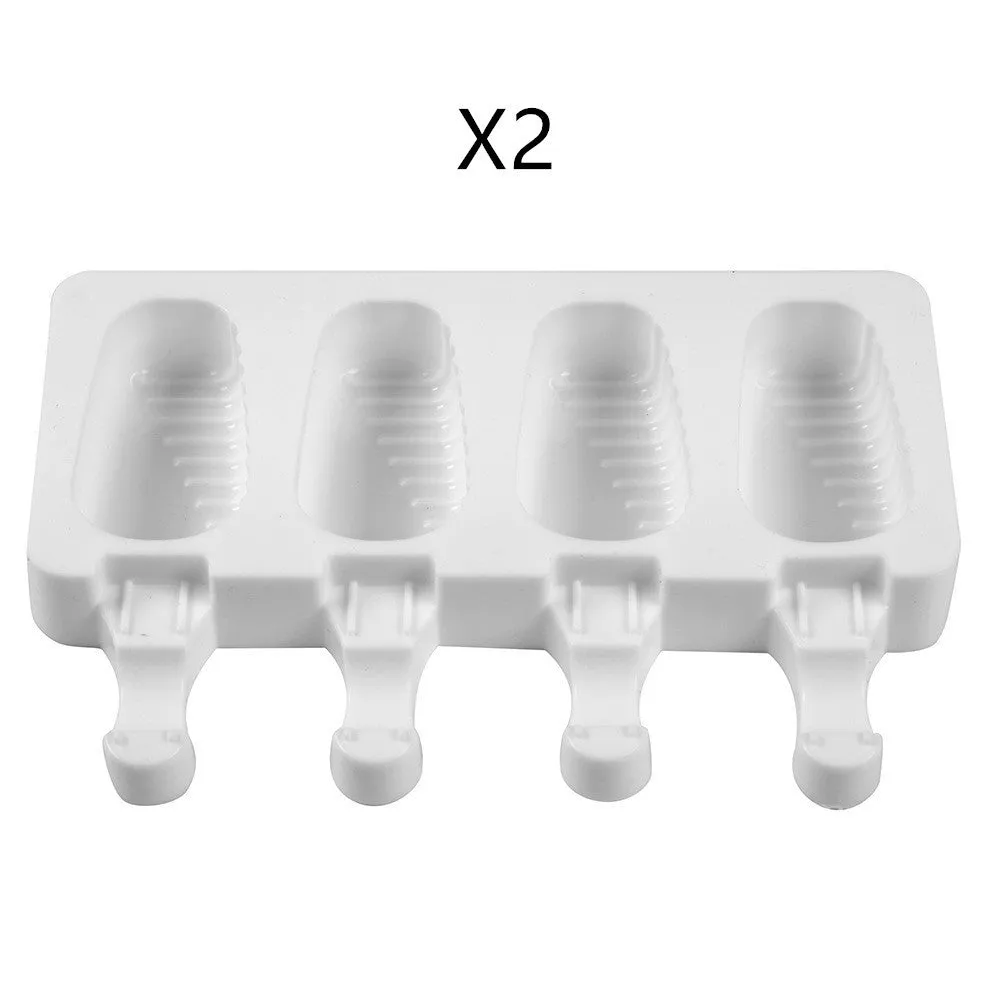 DIY Ice Cream Mold Handmade Conjoined Ice Cream Mold Multi-style Silicone