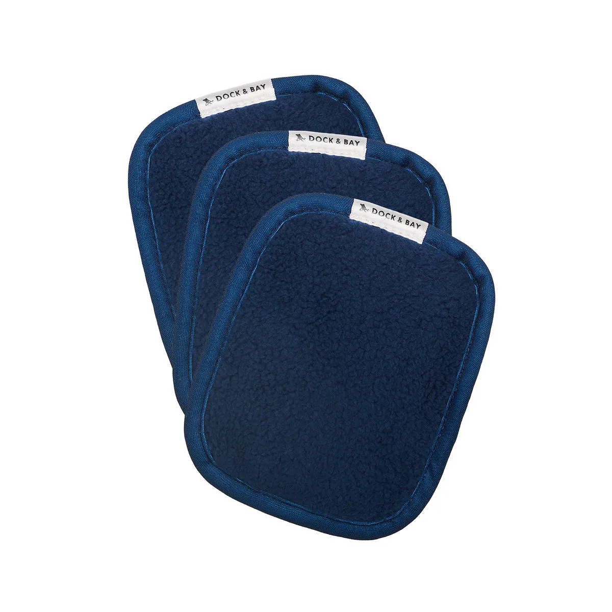 Dock & Bay Makeup Removers - Only Navy (Set of 4)