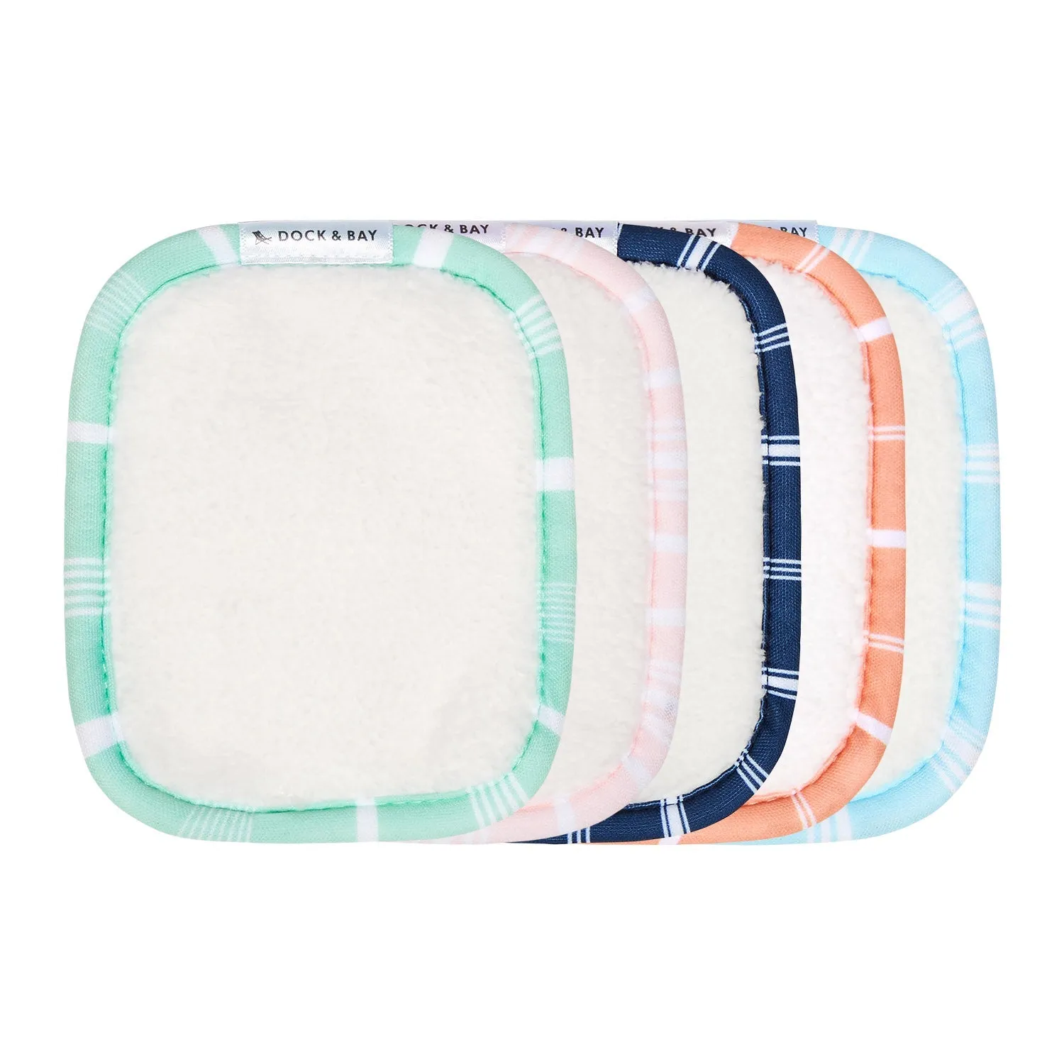 DOCK & BAY REUSABLE MAKEUP REMOVERS - SANDALWOOD TERRACOTTA