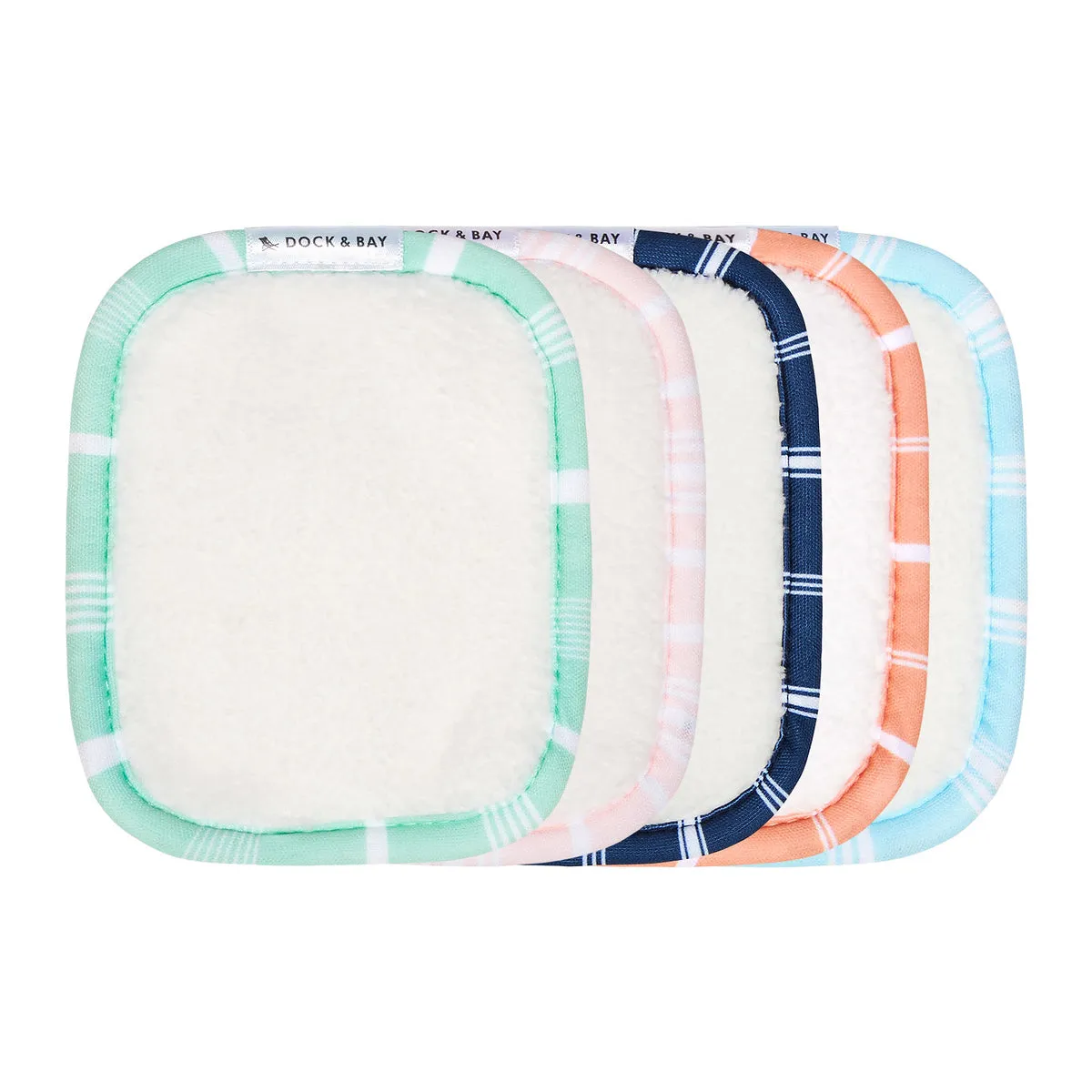 Dock & Bay Travel Makeup Removers - Eucalyptus Green