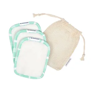 Dock & Bay Travel Makeup Removers - Eucalyptus Green