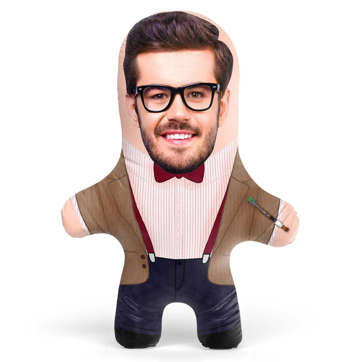 Doctor Unknown Face Pillow