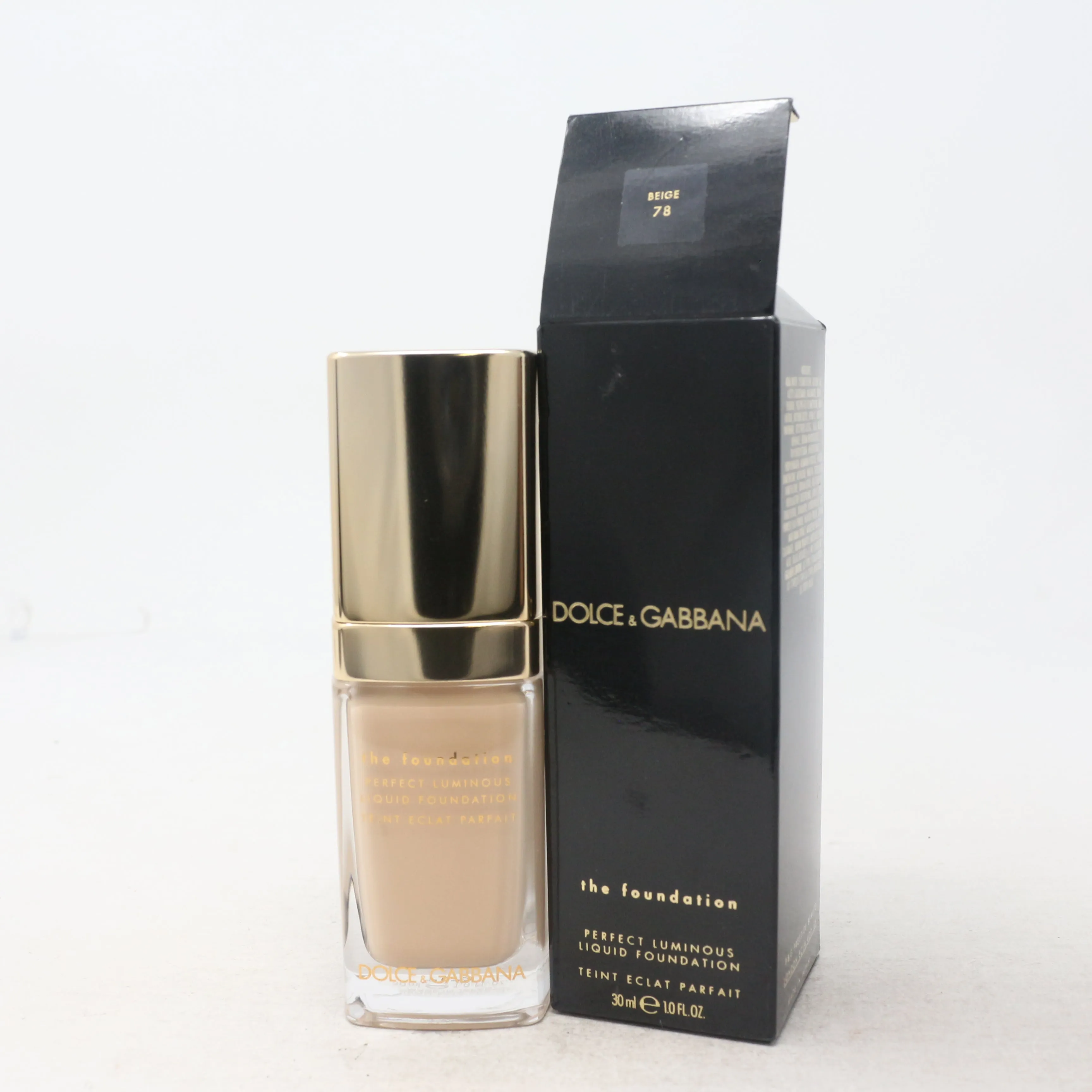 Dolce & Gabbana Perfect Luminous Liquid Foundation  1.0oz/30ml New With Box