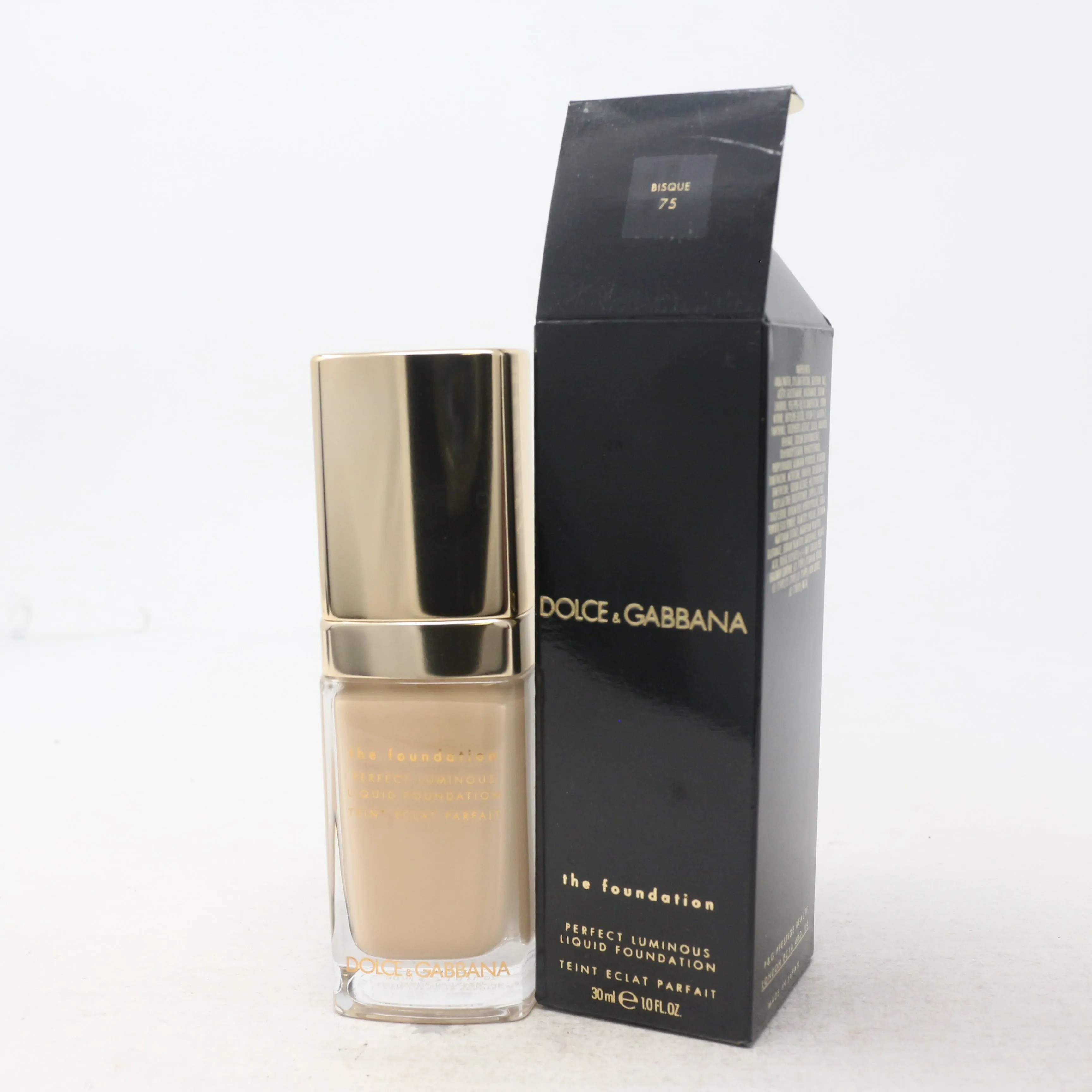 Dolce & Gabbana Perfect Luminous Liquid Foundation  1.0oz/30ml New With Box