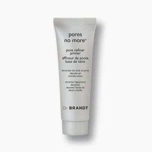 Dr. Brandt Pores No More, Pore Refiner Primer - Instantly Minimizes the Appearance of Pores, Absorbs Oil & Mattifies Shine - 0.5 fl oz