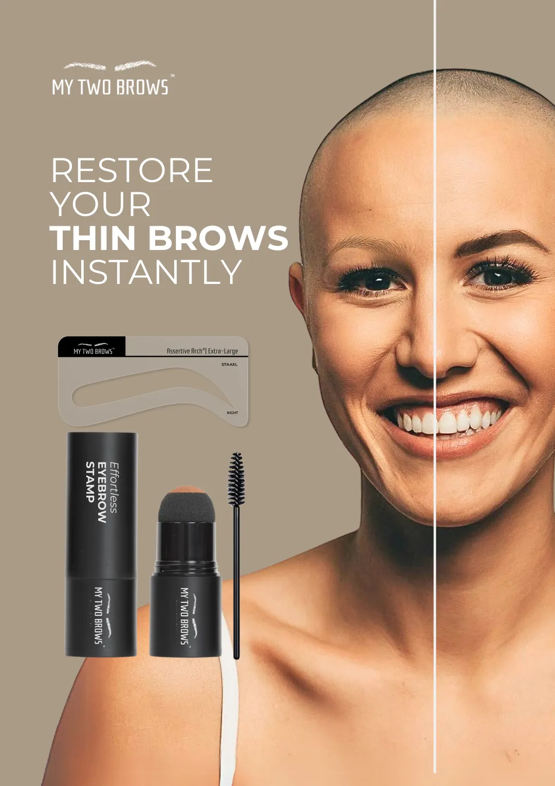 Effortless Eyebrow Stamp & Stencils Kit