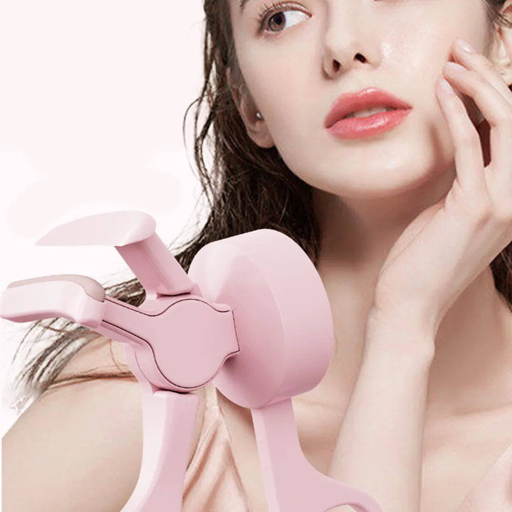 Electric Heated Eyelash Curler with 3 Heating Modes Anti-Burn Lash Curler Pink