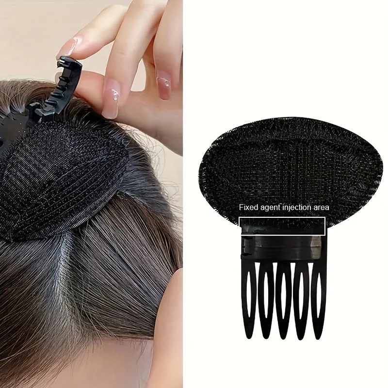 Elevate Your Hairstyle with Our Invisible Fluffy Hair Clips Set!