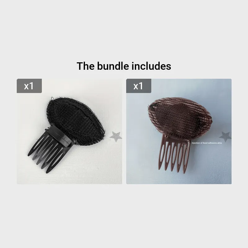 Elevate Your Hairstyle with Our Invisible Fluffy Hair Clips Set!