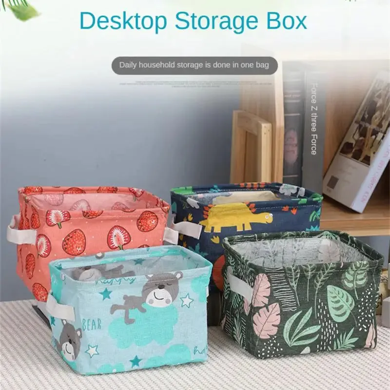 Enchanted Fabric Cube Storage Box