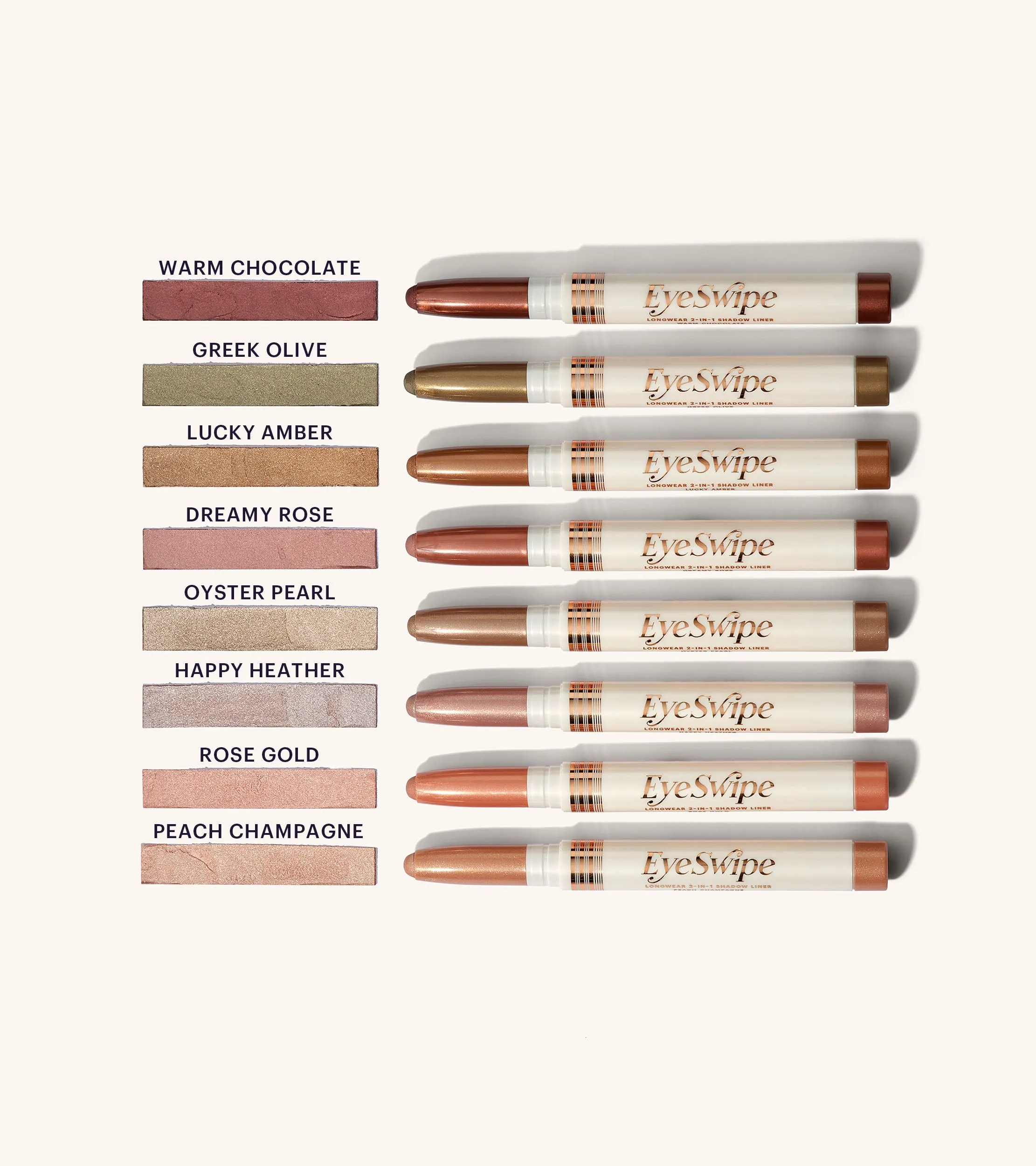 Eye Swipe Longwear 2-in-1 Shadow Liner (Lucky Amber)