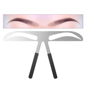 Eyebrow Ruler Shaping Diy Makeup Stencil Template Measure Health & Personal Care