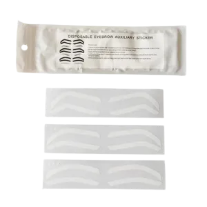 EYEBROW SHAPING STENCILS - Eyebrow Guiding Tape for Airbrush Brows (12pcs)