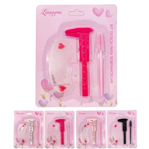Eyebrow Stamp Stencil Kit 2007 (12 units)
