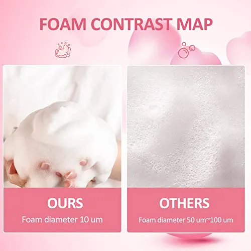 Eyelash Extension Cleanser 207ml  Mascara Wand  Brush Eyelid Foaming Cleanser,Eyelash Wash and Lash Bath for Extensions,Paraben & Sulfate Free,Makeup Remover,Salon and Home use（207ml/7fl.oz)