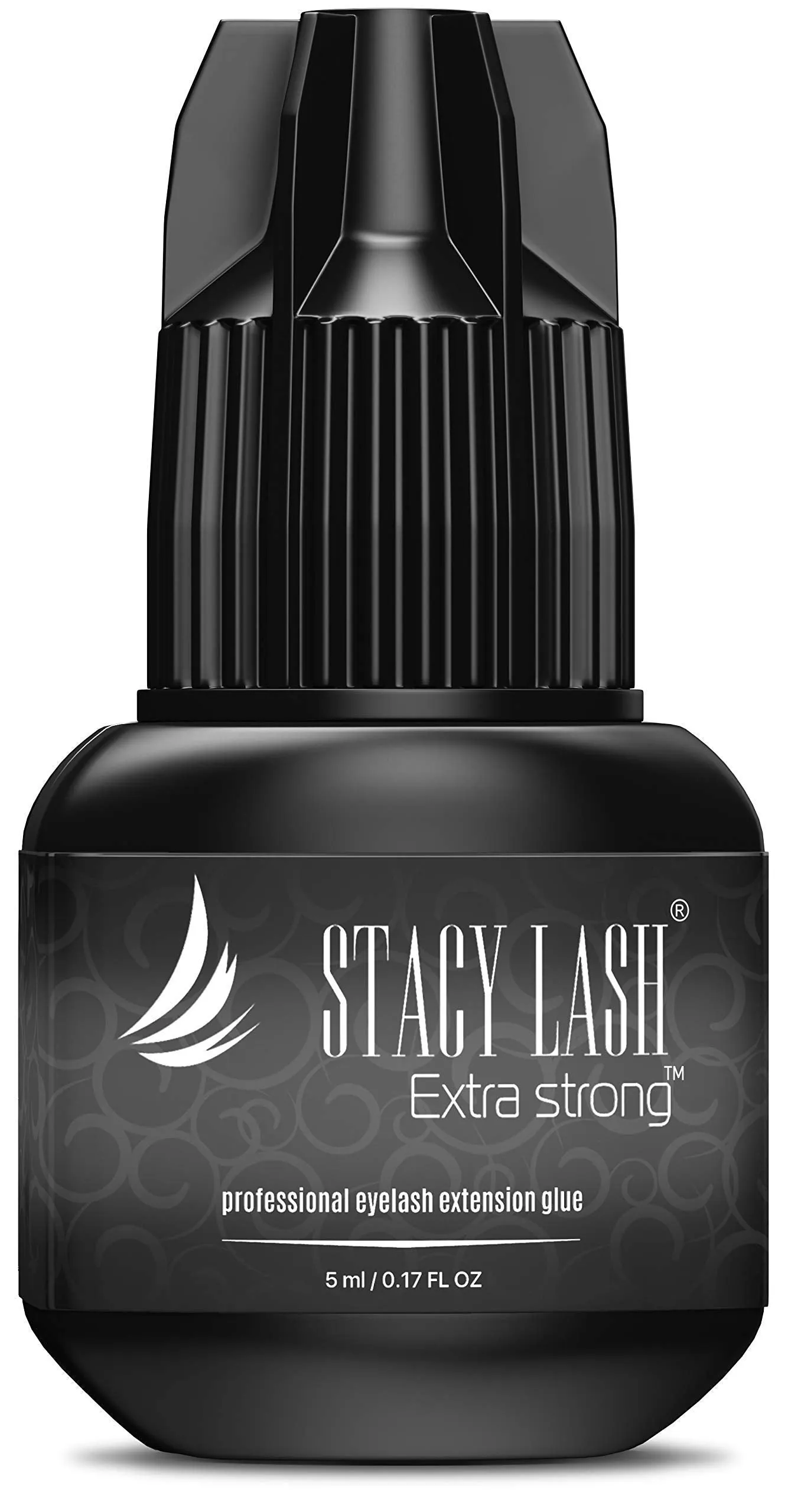 Eyelash Extension Glue   Gel Remover - Stacy Lash 5 ml / 0.5-1 Sec Drying time/Retention – 7 Weeks/Maximum Bonding Power/Professional Use Only Black Adhesive/Gel Remover/ 15 ml/GBL Free/Fast Lash Adhe