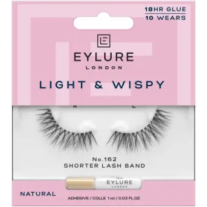 Eylure Light & Wispy 162 Natural Strip Lashes Black