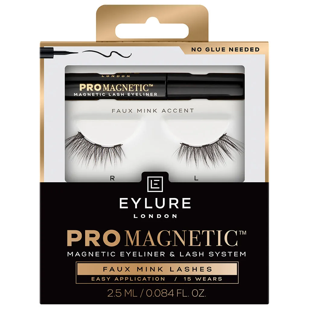 Eylure Pro Magnetic Eyeliner & Lash Kit - Faux Mink Accent
