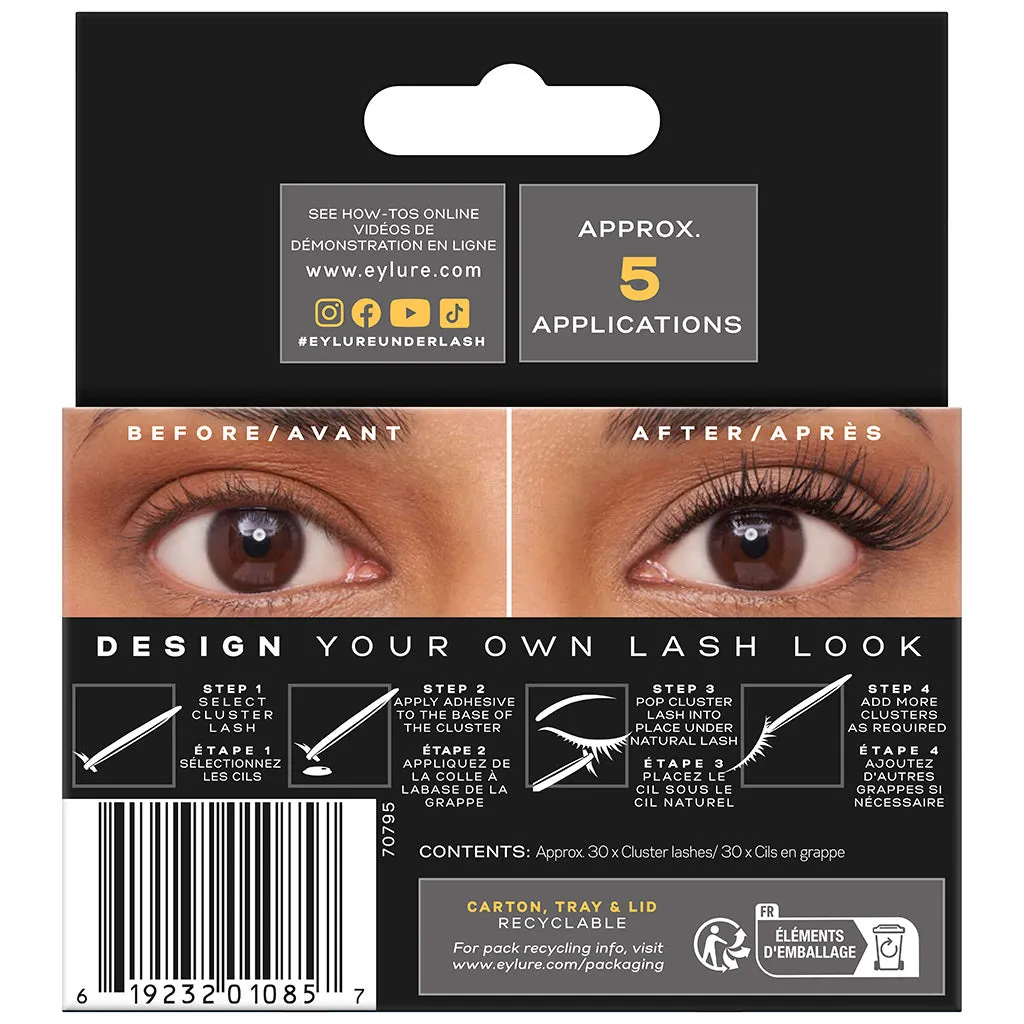 Eylure Underlash Cluster Lashes - Wispy